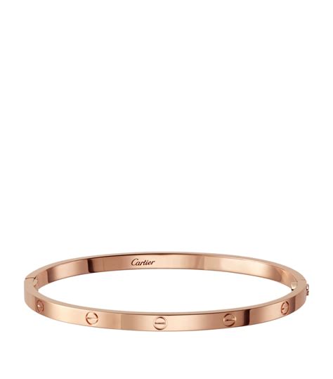 cartier love bracelet rose gold used|cartier bracelet rose gold authenticity.